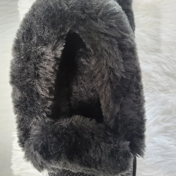 *AKIRA* Azalea Wang Cindy Soft Faux Suede Slipper in BLACK (Size 10) - Picture 3 of 9